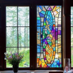 تركيب زجاج معشق ديكوري